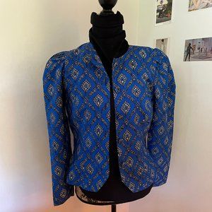 Custom made silk jacket, vintage from Japanese raw silk